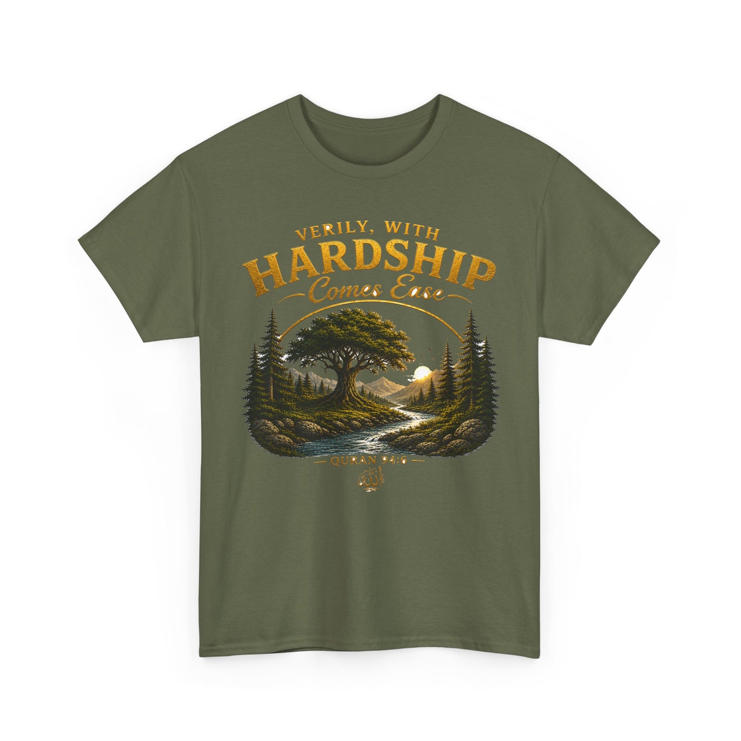 Hardship Comes Ease Tee