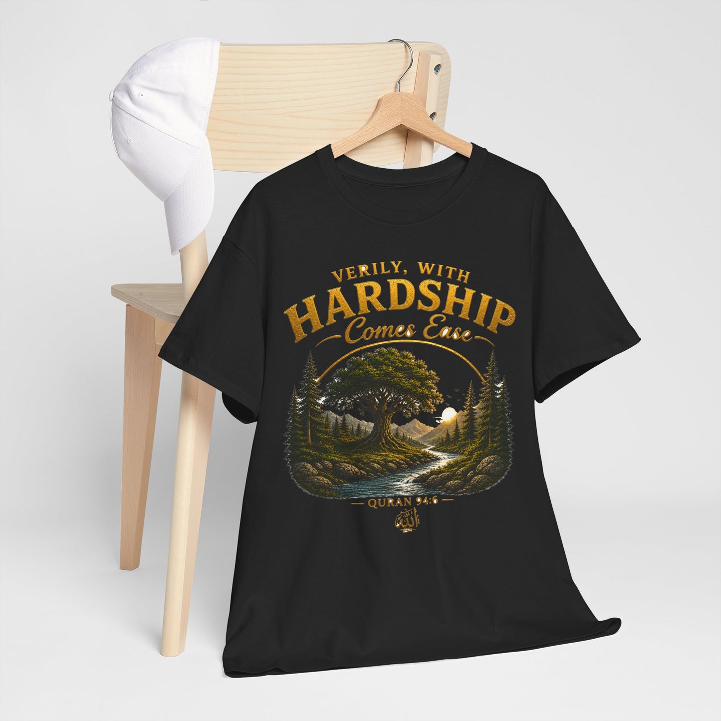 Hardship Comes Ease Tee