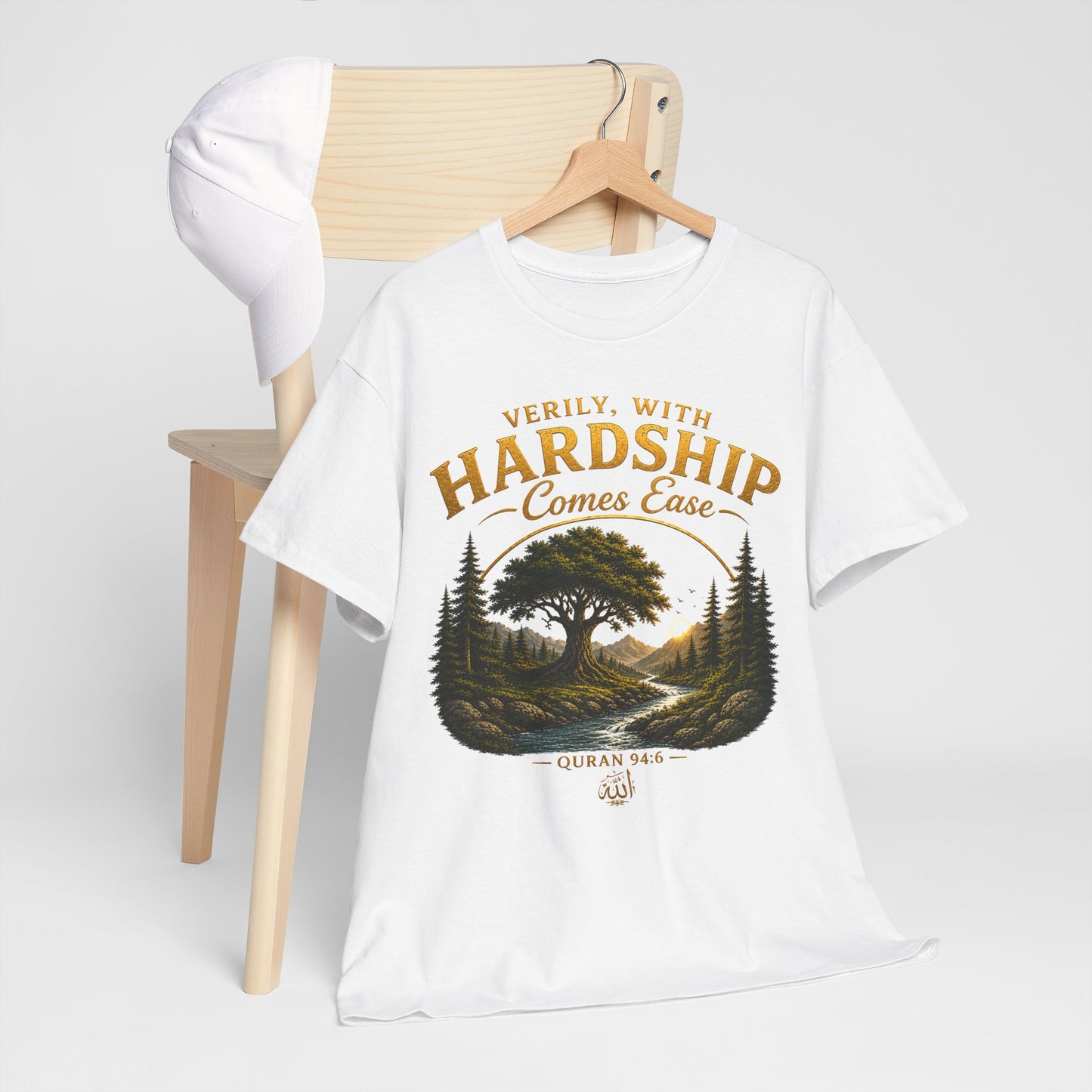 Hardship Comes Ease Tee