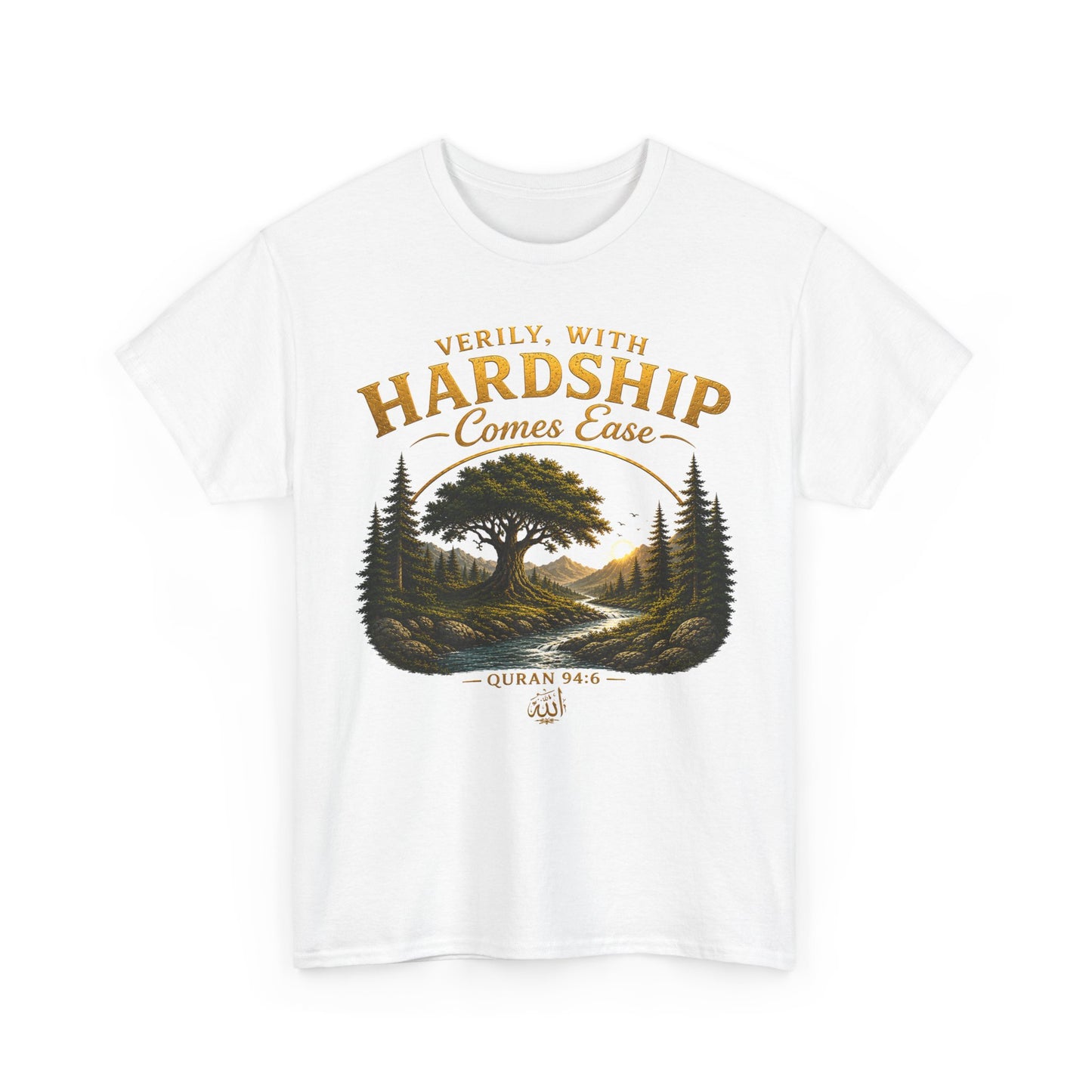 Hardship Comes Ease Tee