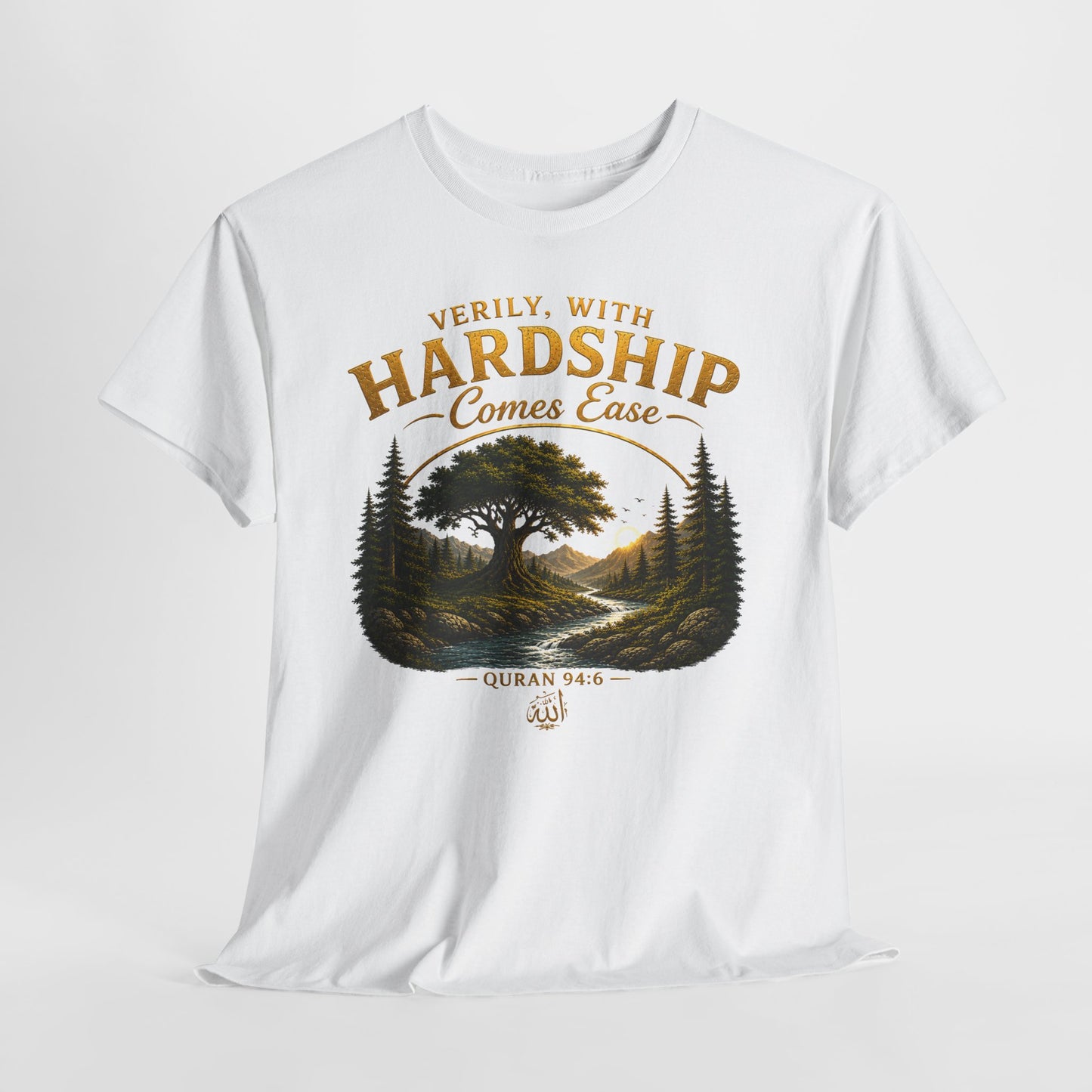 Hardship Comes Ease Tee