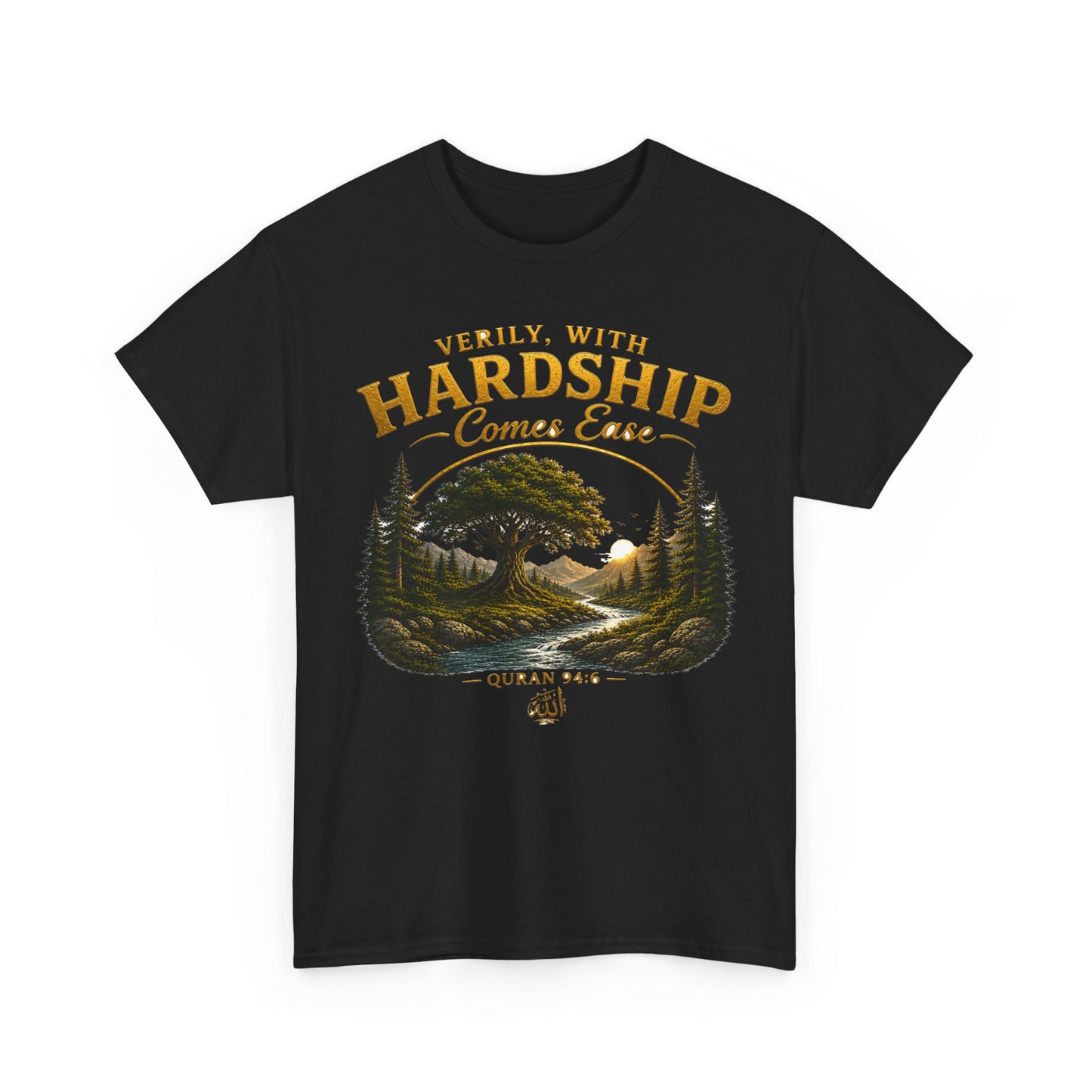 Hardship Comes Ease Tee