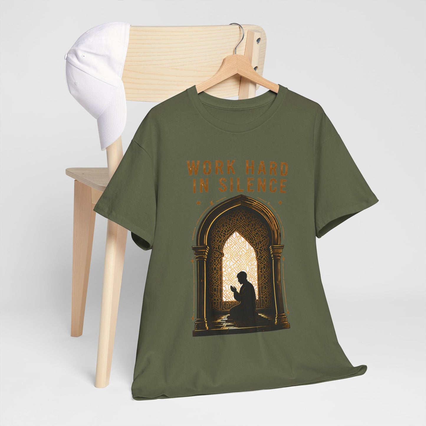 Work Hard in Silence Tee