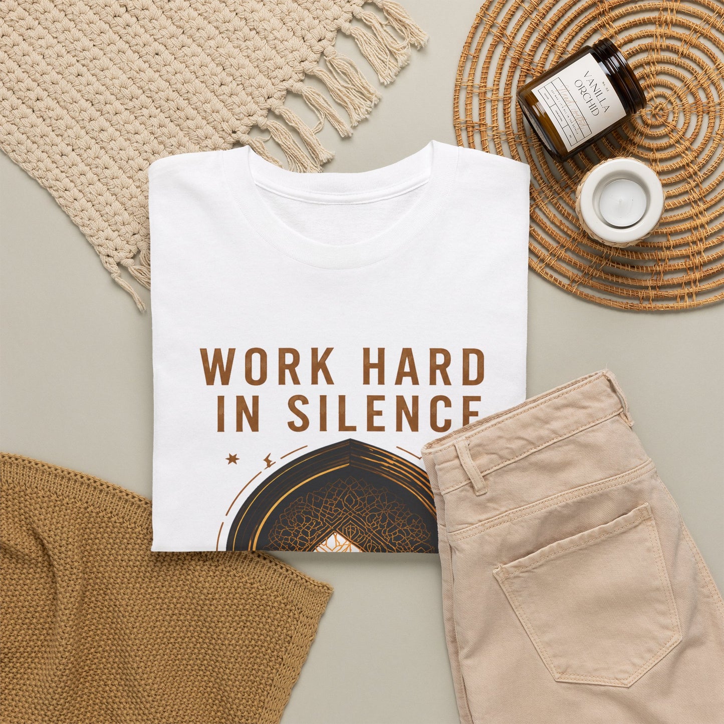 Work Hard in Silence Tee