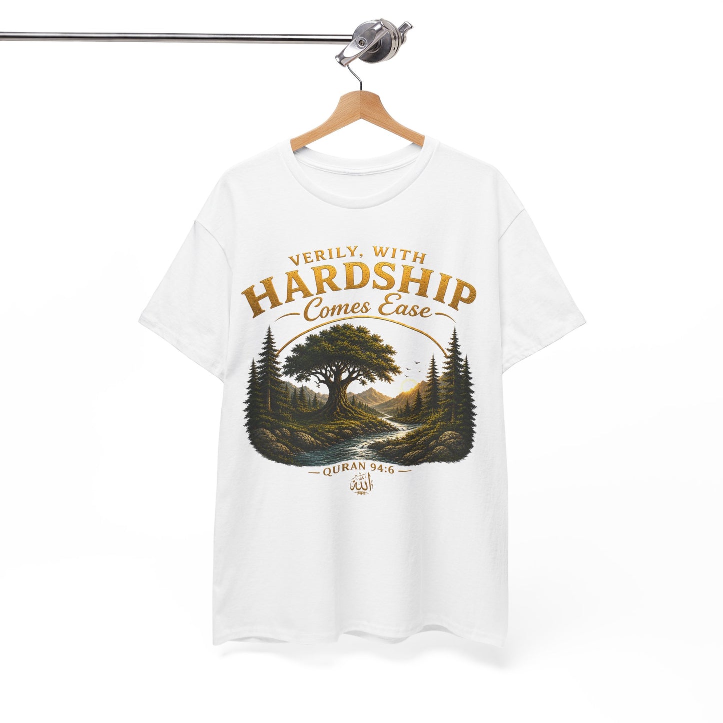 Hardship Comes Ease Tee