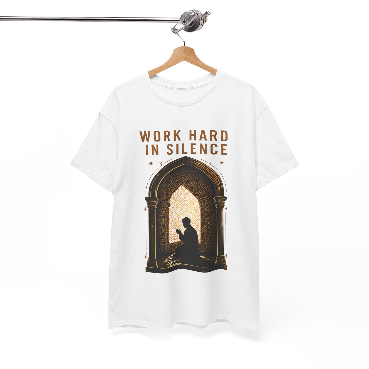 Work Hard in Silence Tee