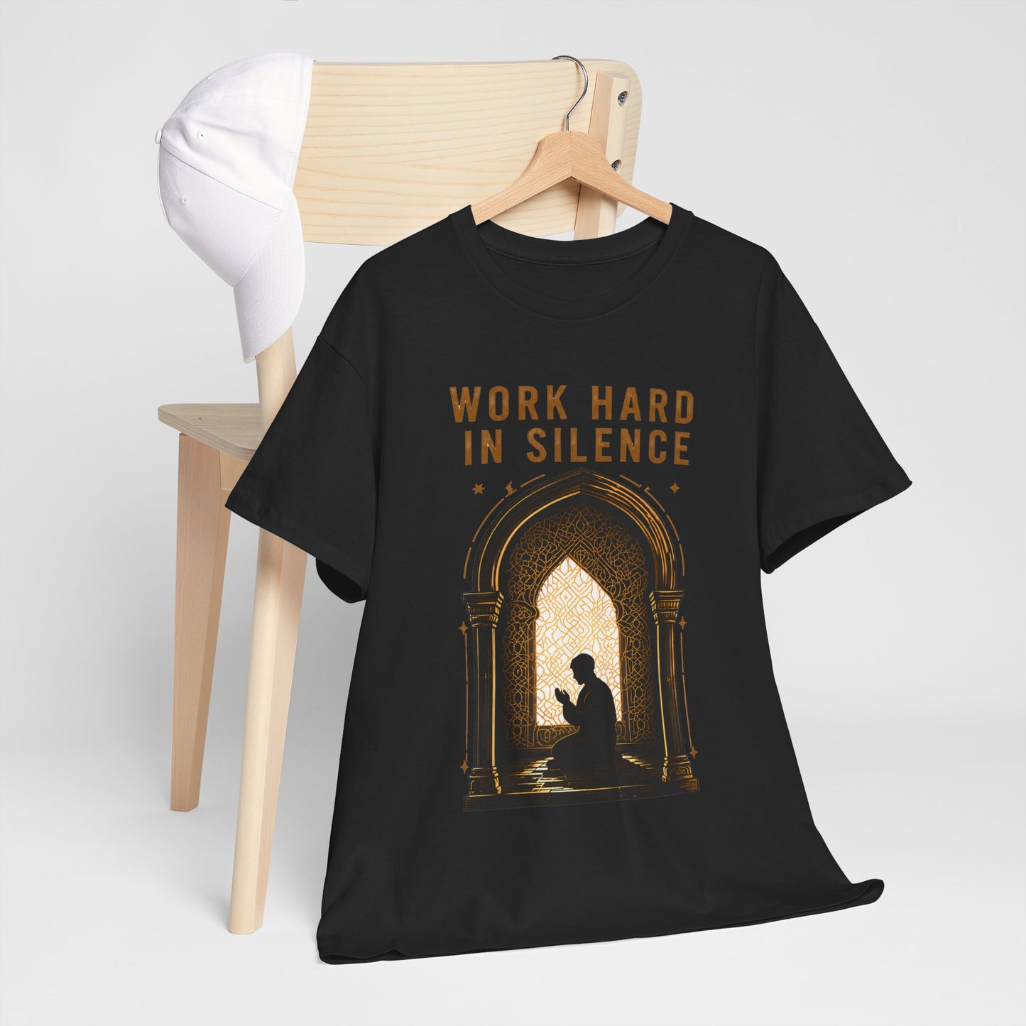 Work Hard in Silence Tee
