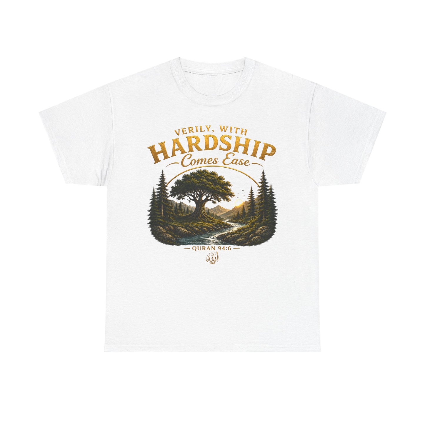 Hardship Comes Ease Tee