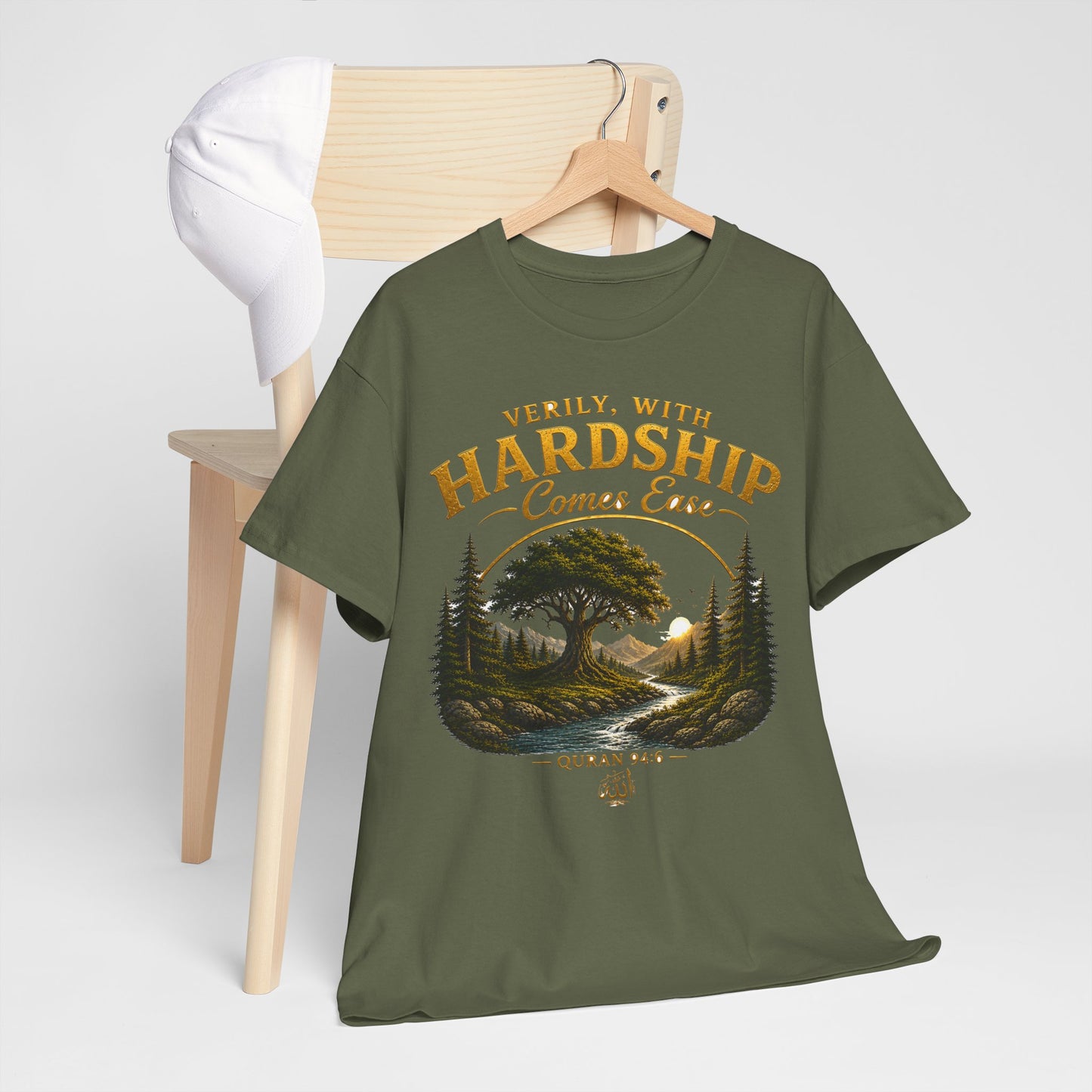 Hardship Comes Ease Tee